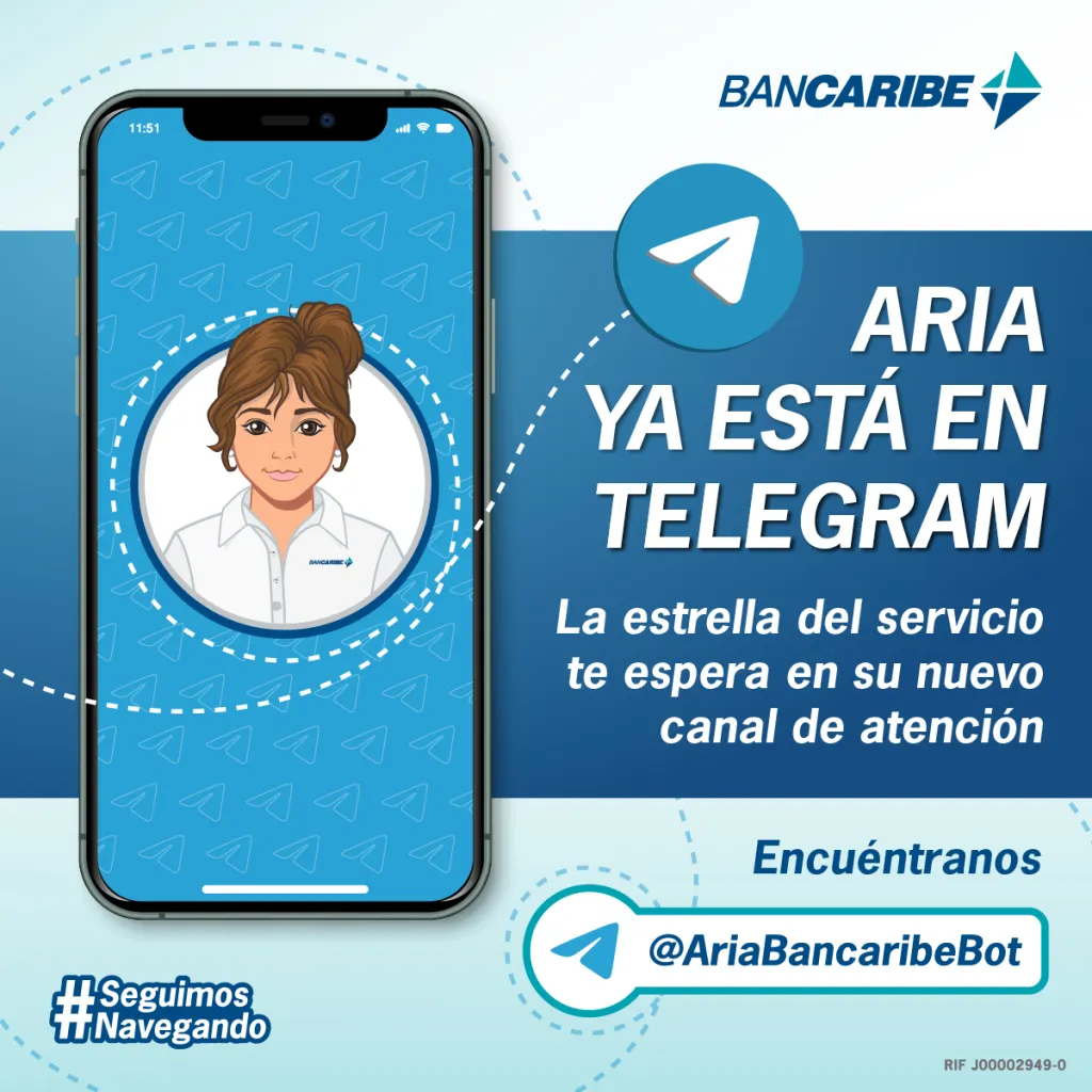 ARIA tiene su propio canal en Telegram