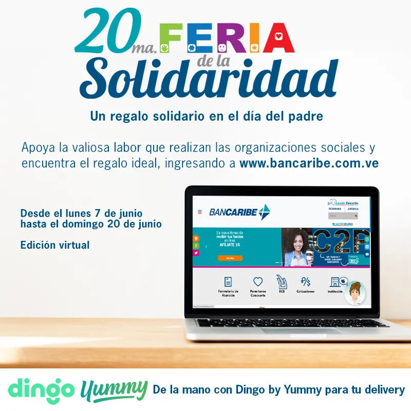 Encuentra un regalo solidario para Papá en la vigésima Feria de la Solidaridad Bancaribe