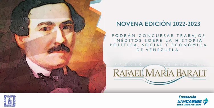 Anuncian bases para décima bienal del Premio Rafael María Baralt