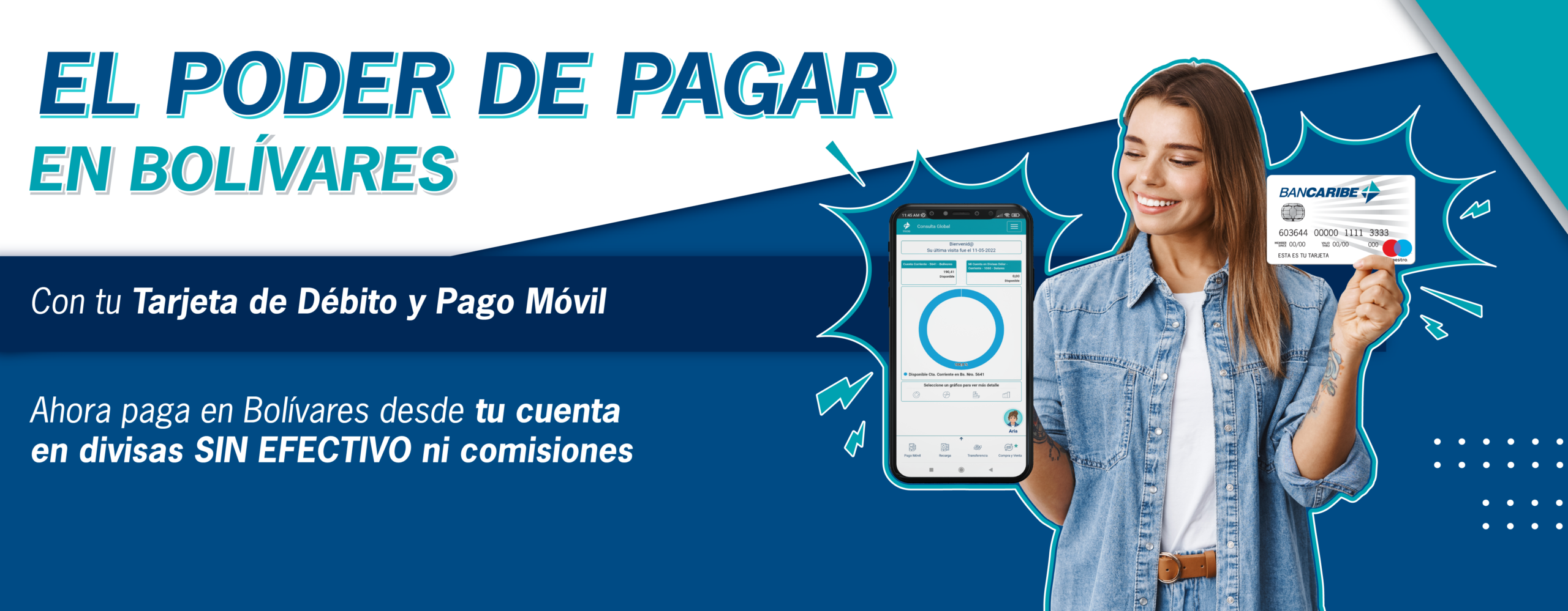 Bancaribe ofrece movilidad en sus productos de moneda extranjera