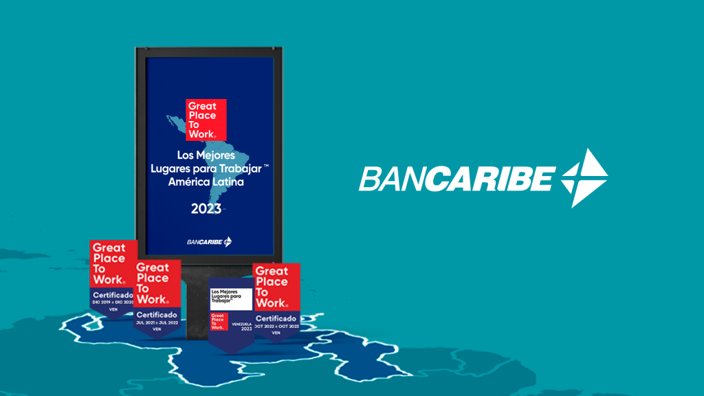 Bancaribe en el top 10 de las Mejores Empresas para Trabajar en Latinoamérica 2023