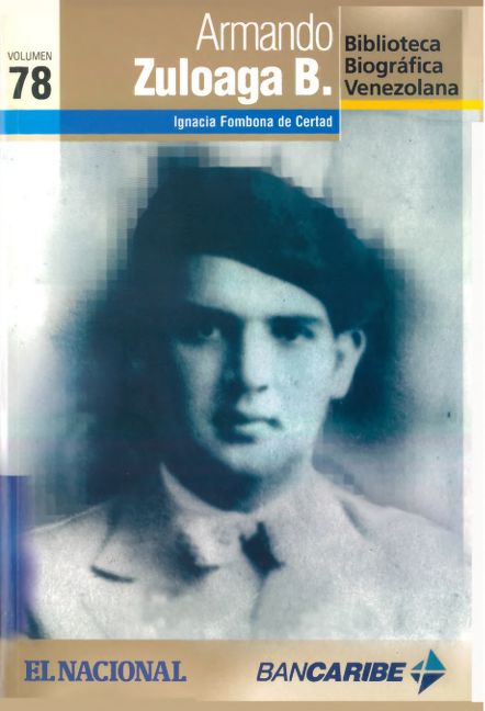 Portada del libro 'Francisco De Venanzi' por Sonia Hecker, volumen 51 de la Biblioteca Biográfica Venezolana de El Nacional y Bancaribe